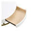 Tables basses gigognes modernes à plateau relevable avec 2 tiroirs blanc et noir