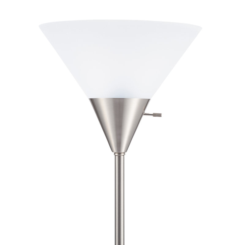 71.3” Tochiere Floor Lamp, Light Gray