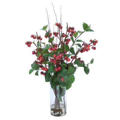 Polysilk Cherry Blossom Arrangement in Vase