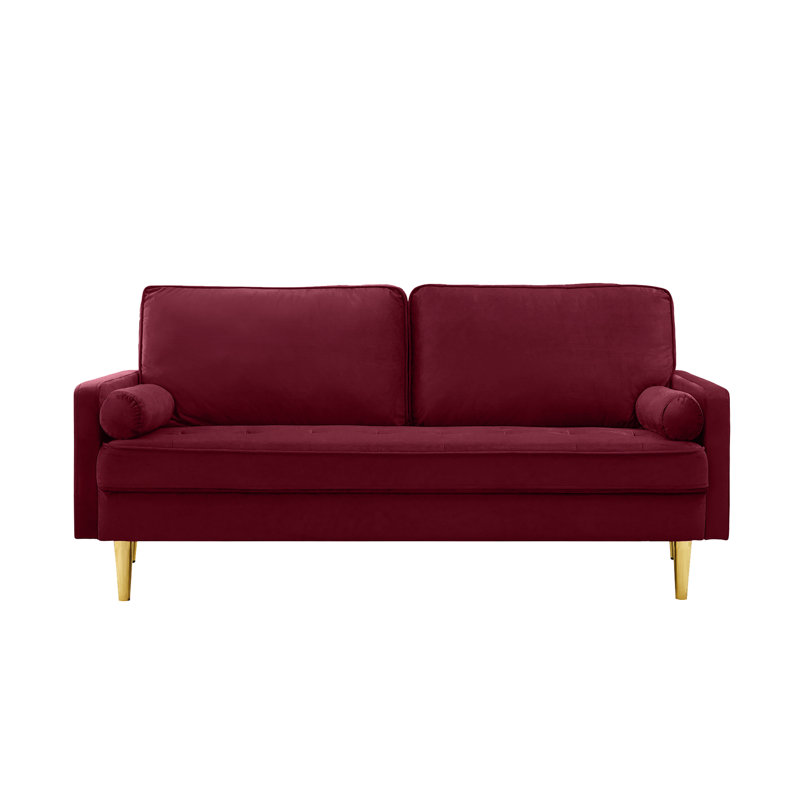 Luxueux canapé en velours avec mousse haute densité et structure en bois de pin durable, pour plus de confort et de style dans n'importe quel salon
