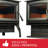 Ashley Hearth AW2520E-P 2,500 sqft Wood Stove with Legs and Pedestal