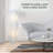 Lydell 50'' White Torchiere Floor Lamp Set