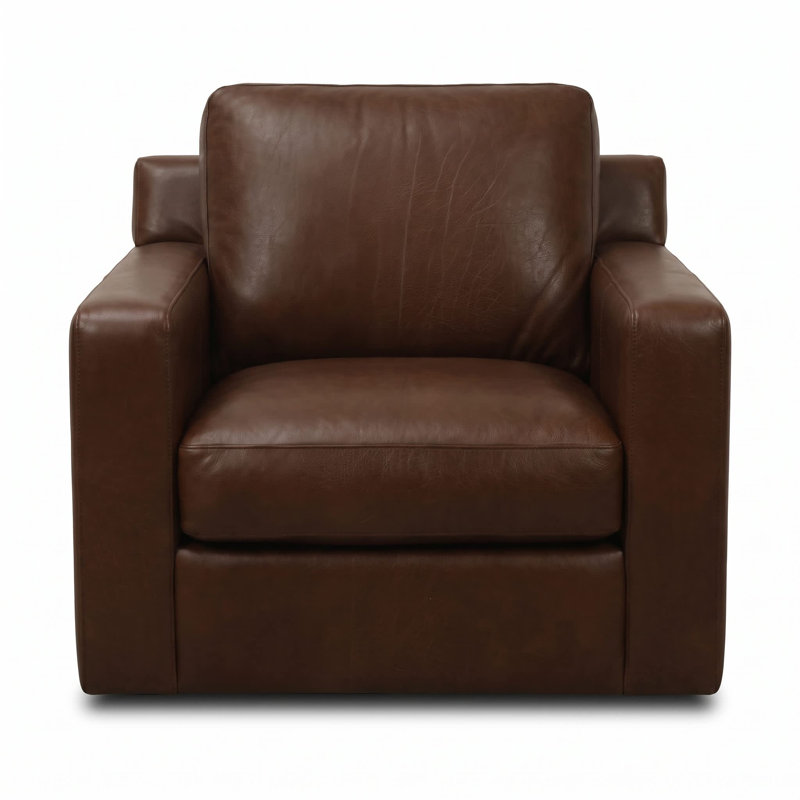 Chaise pivotante Madison, Berkshire Cuero