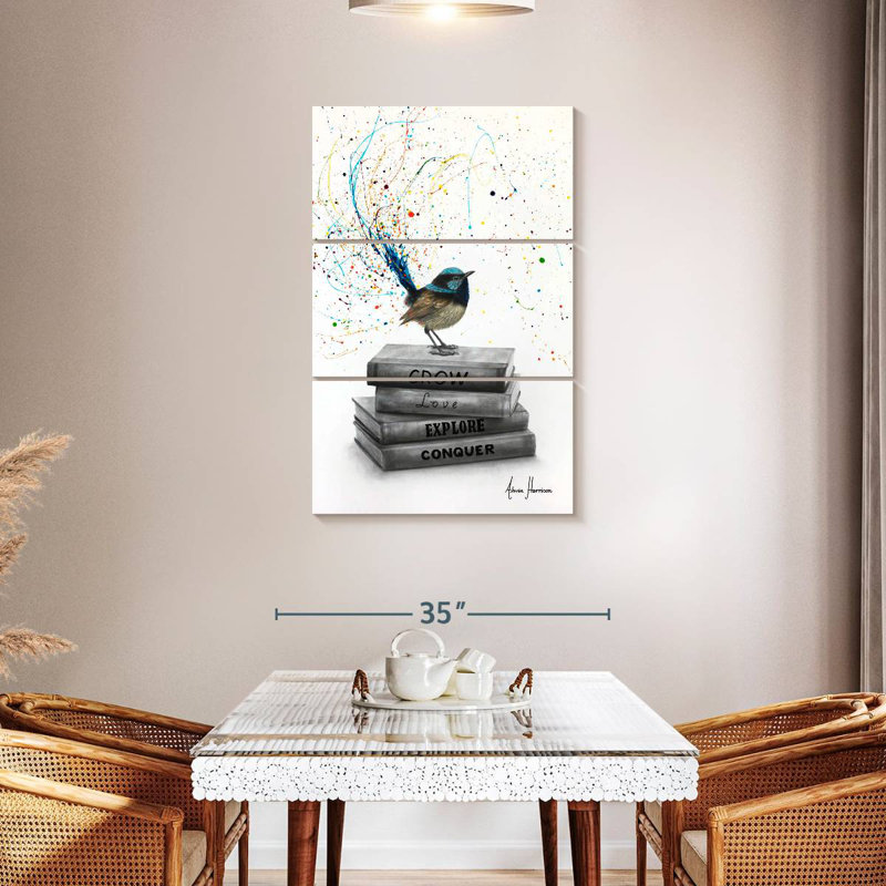 Brampt Building Books, 32" H x 20" W