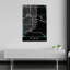 Miami City Outlines Contemporary Architecture City Wall Art Print 1 Piece Wrapped Canvas Wall Art-1060270786