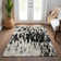 Aleighna Area Rug with Non-Slip Backing