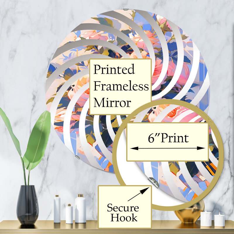 Circle Mirror, 31.4" x 31.4"
