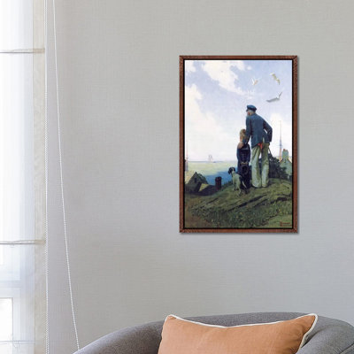 The Stay At Homes by Norman Rockwell - Print on Canvas