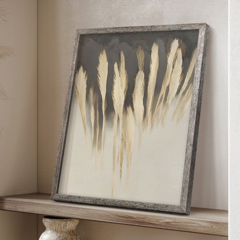 «LANDSCAPES Series Lxxvi», reproduction encadrée - bois massif, H 11 po x l 9 po