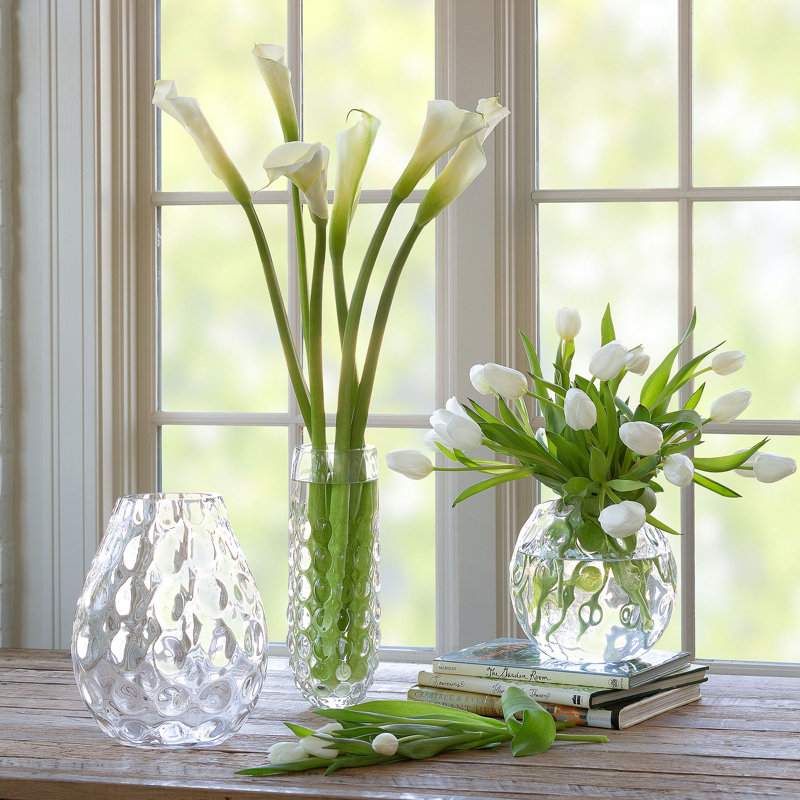 Vase de table en verre 11 po Southern Classic