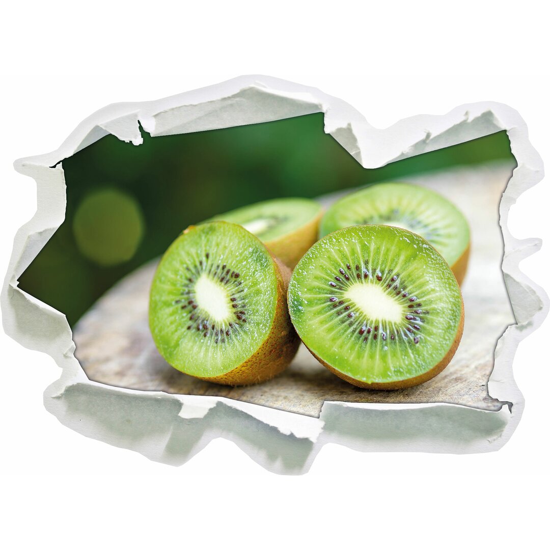 Kiwi Frucht Grün Wandaufkleber