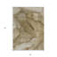 Tapis extérieur lavable abstrait beige et taupe 5 pi x 8 pi