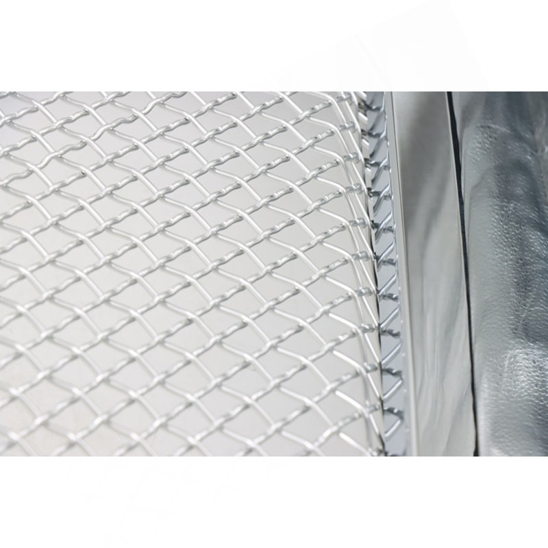 Calandre chromée compatible avec Kenworth T680 2015-2022 avec moustiquaire