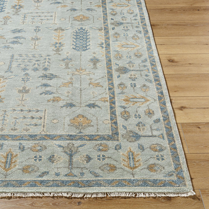 Riviera Hand Knotted Area Rug, Rectangle 2' x 3'