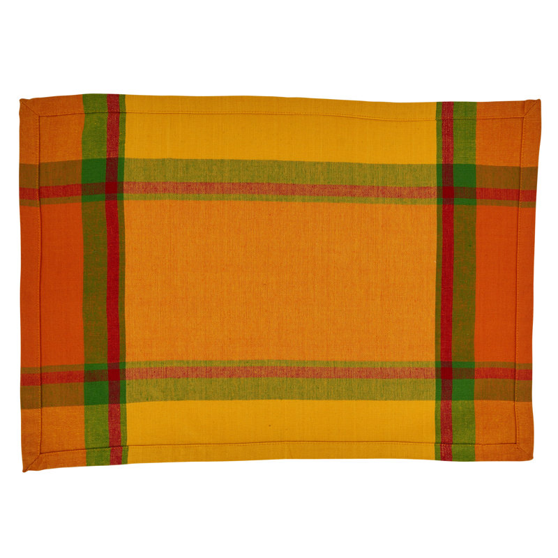 Manon Collection Cotton No Pattern Rectangle Placemat