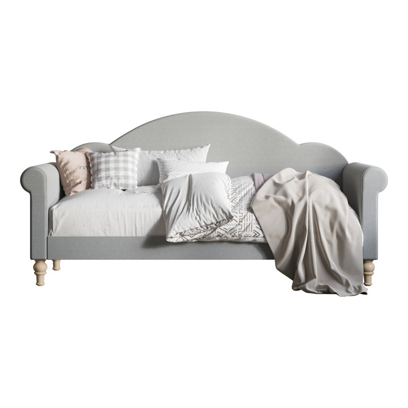 Alvon Upholstered Daybed, Gray