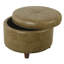 Repose-pieds en similicuir Channell-606714883