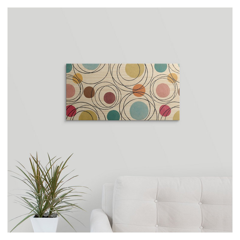 «In the Round», impression, Toile, H 12 po x l 24 po x P 1,5 po