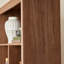 Nouvelle bibliothèque en bois massif de style chinois
