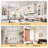 Adjustable Gold Crystal Pendant Light, Chandelier Fixture-767838110