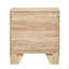 Table de chevet 2 tiroirs Natural