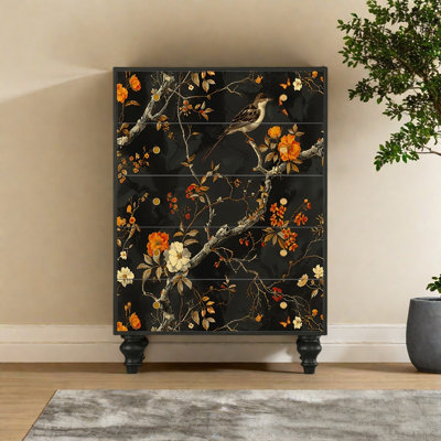 Commode à tiroirs en bois massif