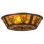 Rustic Lodge 4 - Light Flush Mount
