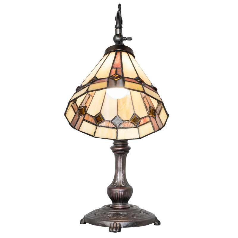 20" High Belvidere Bridge Arm Table Lamp