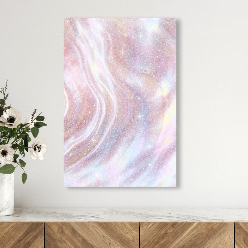 Iridescent Wave Print by Oliver Gal, 45"H x 30"W, Gallery Wrapped