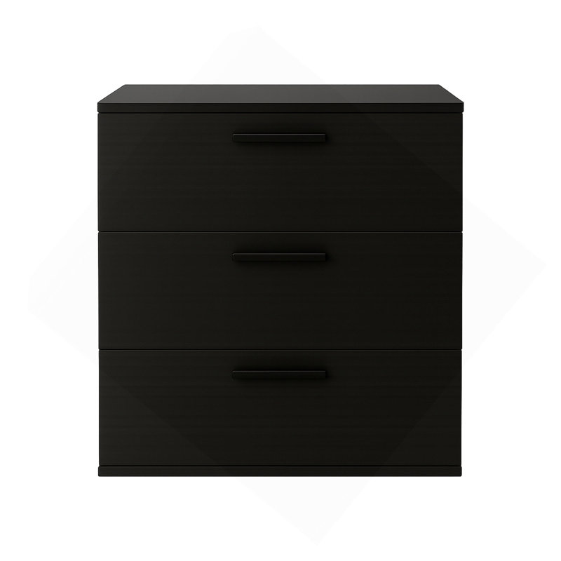 Commode modulaire à trois tiroirs