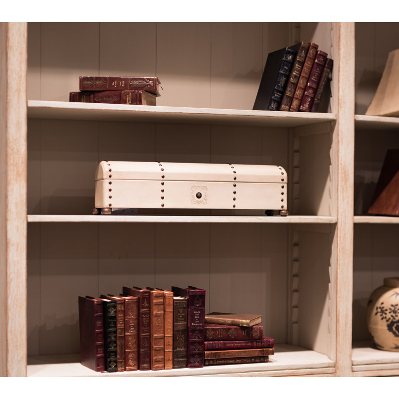 Handmade Genuine Leather Decorative Bin