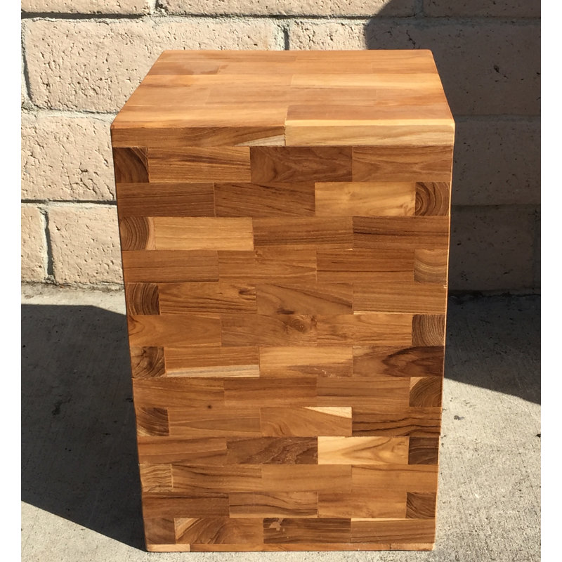 Lisnagarvey Solid Wood Accent Stool