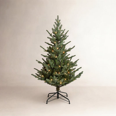 Gosselke Lighted Artificial Christmas Tree