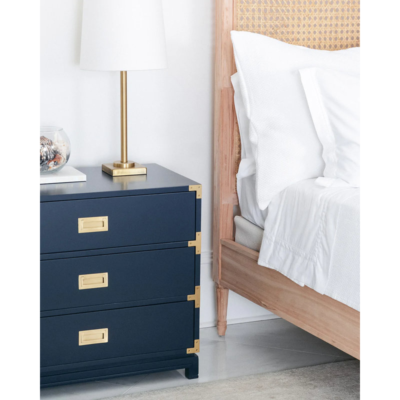Carlyle 32'' W Nightstand, Navy