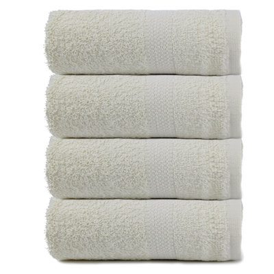 Ensemble de serviettes de bain 4 pièces 100% coton