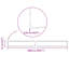 Vidaxl Lawn Edging Grey Steel-118716035