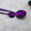 Ensemble de couverts 24 pièces en acier inoxydable, miroir mauve poli pour 6