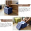 38cm Wide Footstool Ottoman-647977356