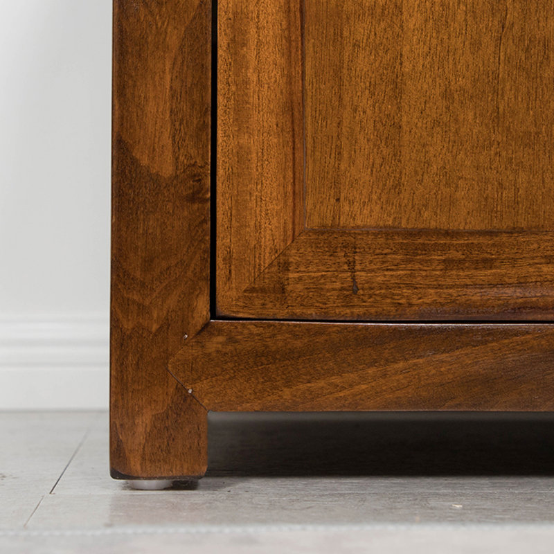 Tabouret à chaussures en bois massif 6 paires New