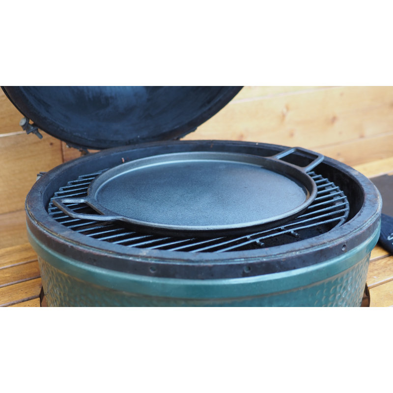 Pitmaster King 4Pc Cast Iron Pizza Stone/Round Griddle & Reviews