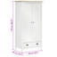 Funkhouser 2 Door Solid Wood Wardrobe-138502416
