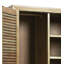 Merapi 2 Door Solid Wood Wardrobe