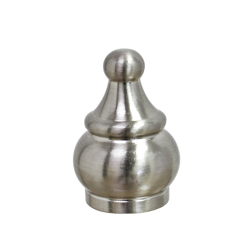 Faîteau de lampe, Nickel brossé