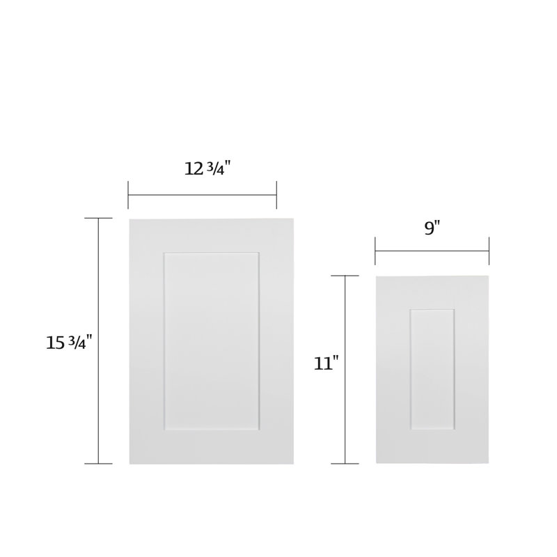 Koville White Shaker Sample Door