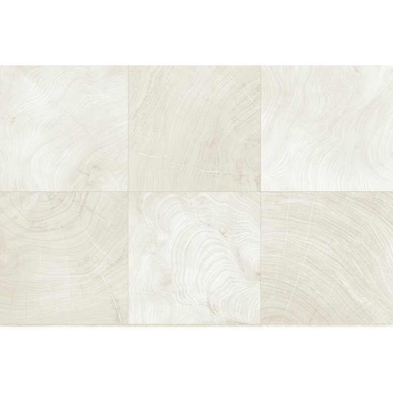 Papier peint en vinyle gaufré Ivy Bronx Designs Kemi, Crème, crème