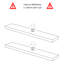 Jacobus 2 Piece Floating Shelf