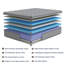 Matelas hybride 12 po dans une boîte | Mousse à mémoire de forme et ressorts ensachés individuels pour soutenir les bords et soulager la pression | Mi-ferme | Certifié Certipur-Us-385951739