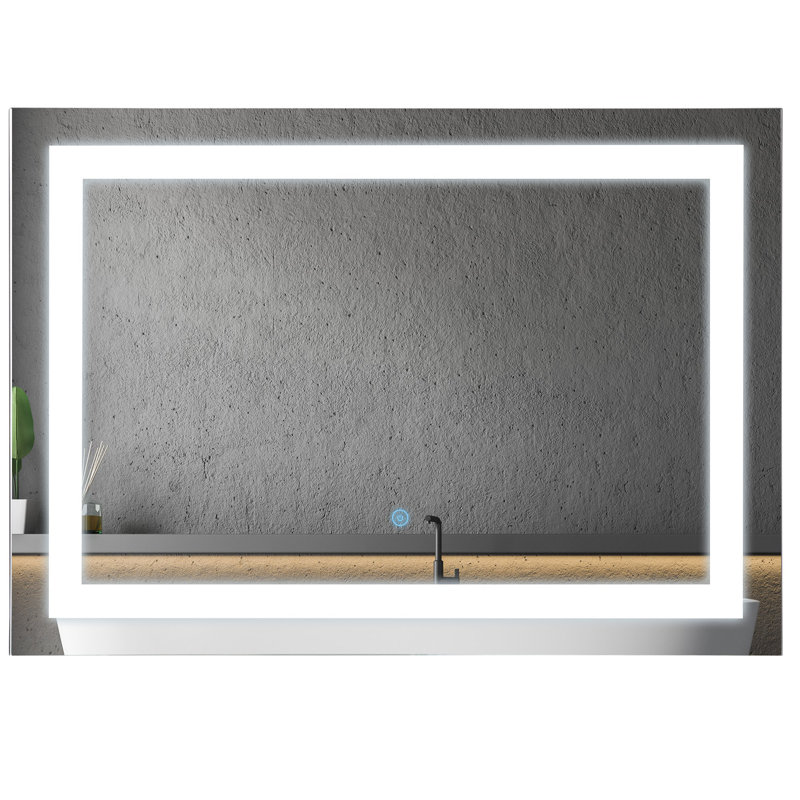 Butcher Rectangle Mirror, 19.75" H x 27.5" W