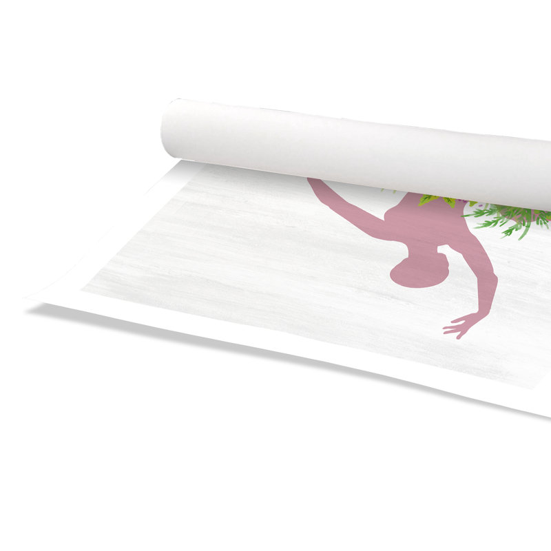 Ballet toute la journée 1, H 40 x l 28 po x P 1 po, Papier