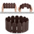 16'' W × 7'' H Wood-Look Garden Border Edging Panels, Decorative Yard Landscape Fence-120381113-120619833